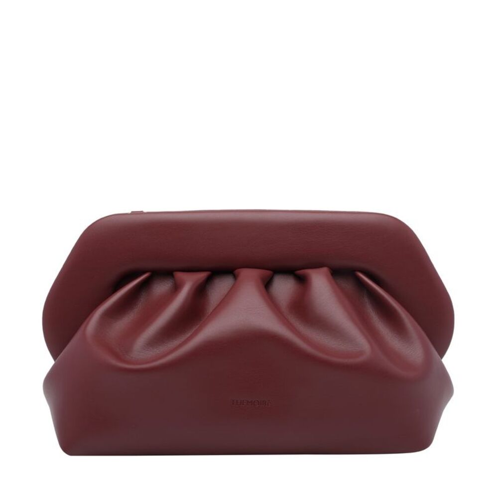 The Moirè Women Medium Bios Ricamo Suede Effect Pouch
